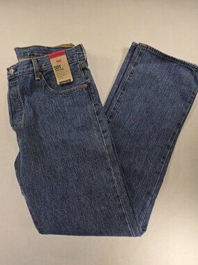Levis 501 Jeans Original Mens Blue Size 38 X 36 NWT
